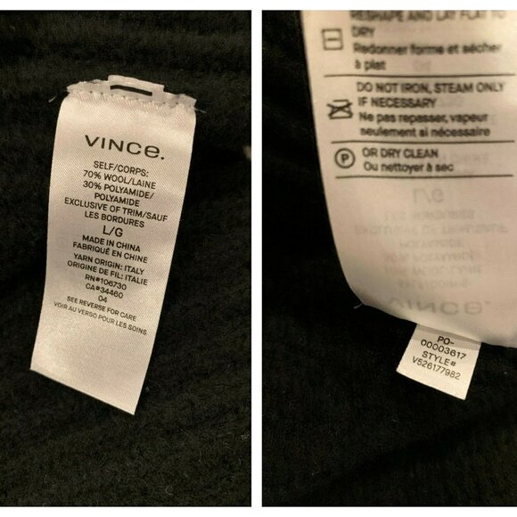 Vince Oversize Shawl Collar Cardigan (L) - Picture 6 of 6